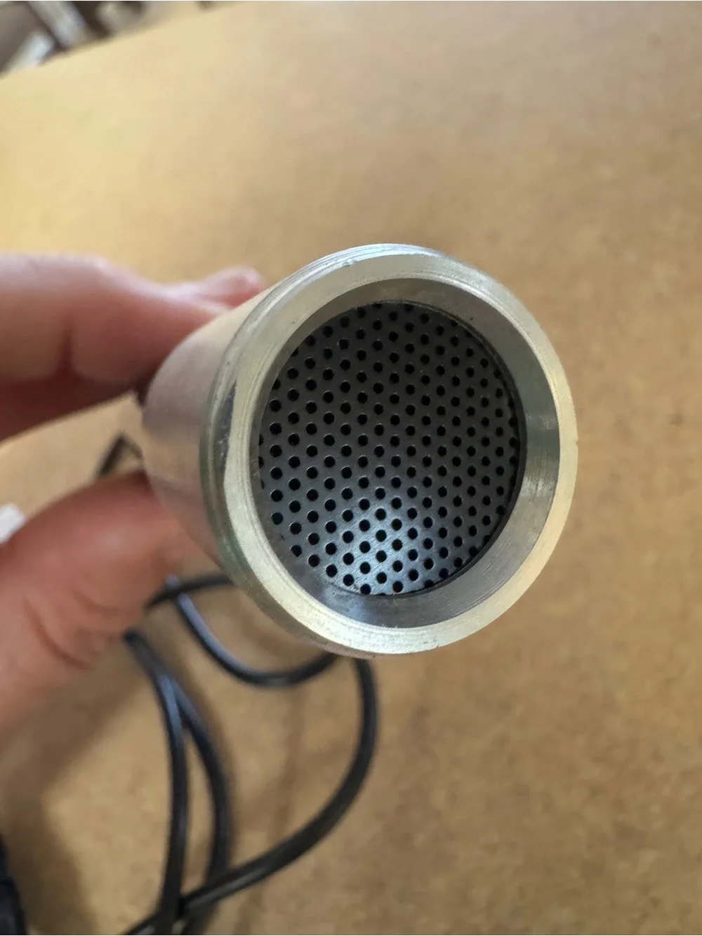 Vintage cassette recorder microphone with 3.5mm jack
